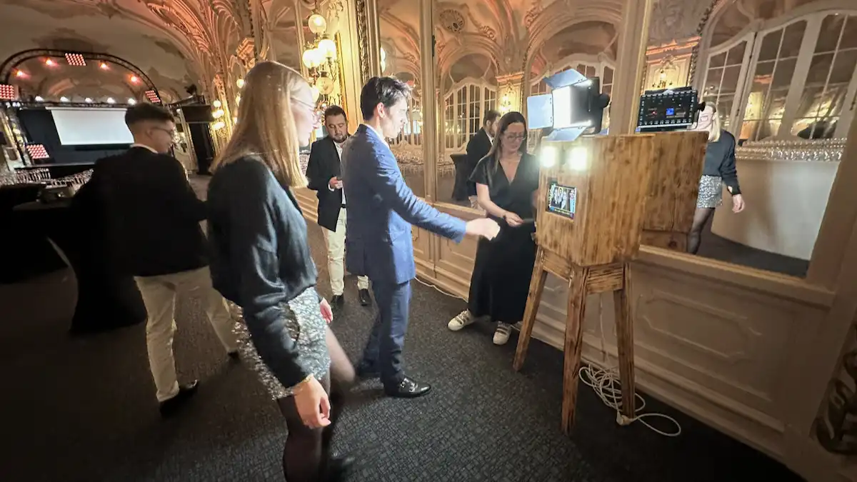 Location de photobooth pour mariage à Reims