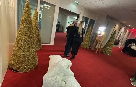 Borne selfie stade de reims