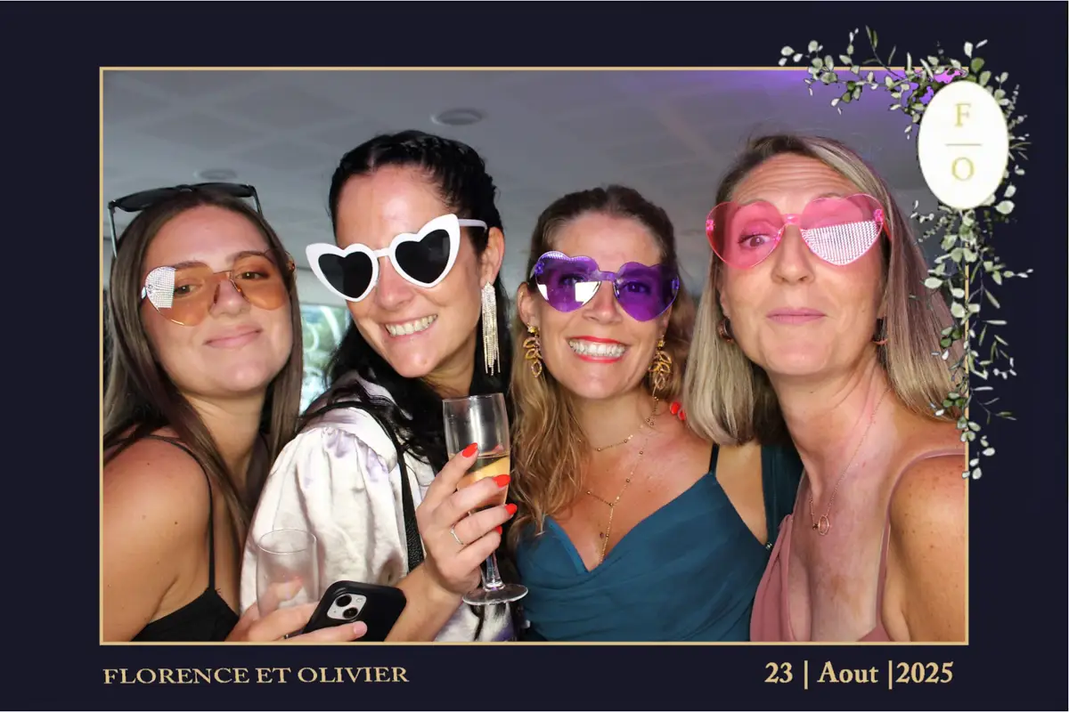 borne-photo-mariage-reims-florence-olivier Photo invités avec borne photo à Reims lors du mariage de Florence et Olivier